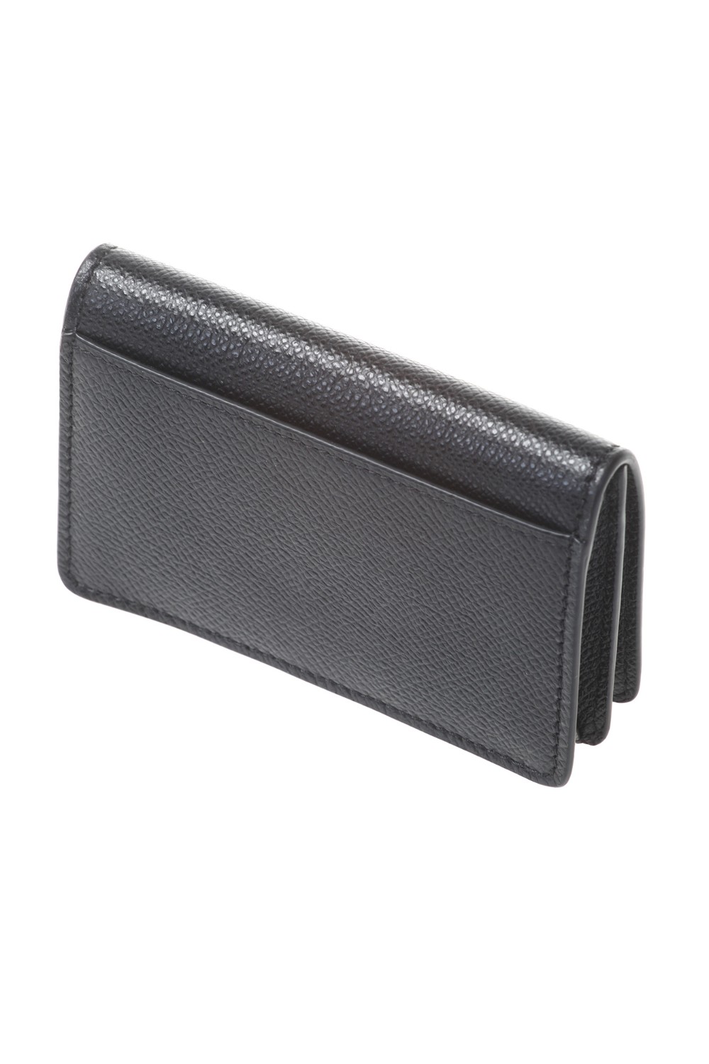 shop SALVATORE FERRAGAMO  Portacarte: Salvatore Ferragamo porta carte di credito Gancini in pelle di vitello martellata.
Tasca piatta posteriore.
Logo Gancini in finitura dorata sul davanti.
Dimensioni: Altezza 7 cm  Lunghezza 11 cm. 
Composizione: 100% pelle di vitello.
Fabbricato in Italia.. 220371 GANCINI-005755317 number 8103599